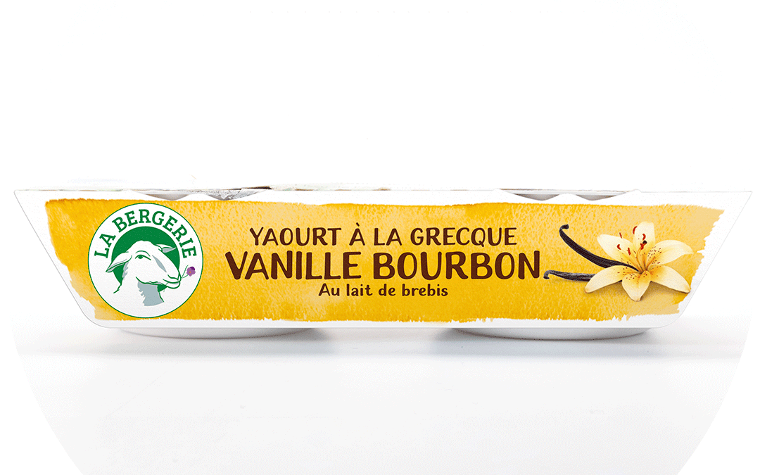 Yaourt à la grecque Vanille Bourbon 2x125g